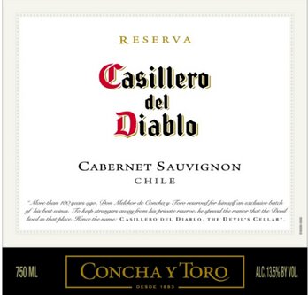 Casillero del Diablo Reserva Cabernet Sauvignon