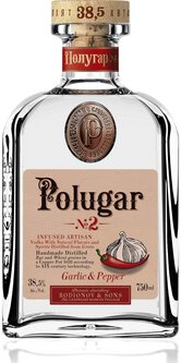 Polugar No. 2 Garlic & Pepper Vodka