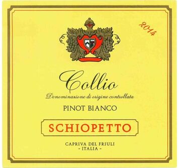 Schiopetto Collio Pinot Bianco