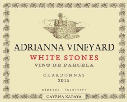 Catena Zapata Adrianna Vineyard White Stones Chardonnay