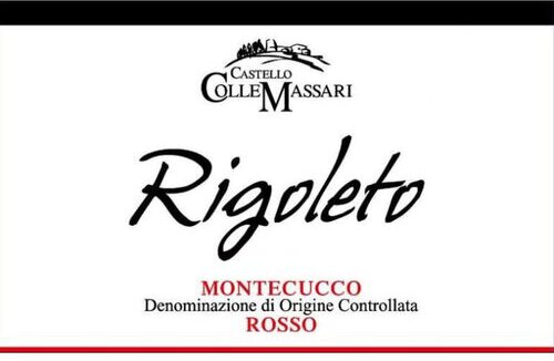 Castello ColleMassari Montecucco Rigoleto Rosso