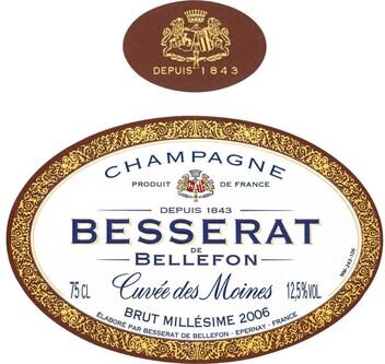 Besserat de Bellefon Champagne Brut Millesime