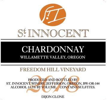 St. Innocent Chardonnay Freedom Hill