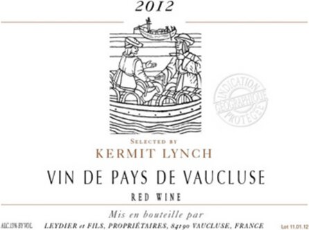 Domaine de Durban Kermit Lynch Vaucluse Rouge