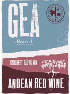 Root:1 GEA by Root: 1 Cabernet Sauvignon Andean Red Wine Valle Central
