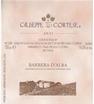Giuseppe Cortese Barbera d'Alba