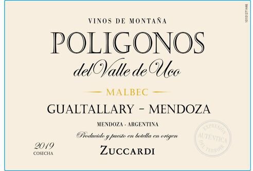 Zuccardi Malbec Poligonos Del Valle De Uco Gualtallary