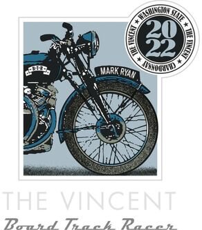 Board Track Racer Cellars The Vincent Chardonnay Columbia Valley