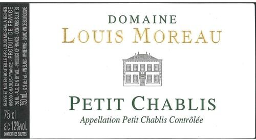 Domaine Louis Moreau Petit Chablis