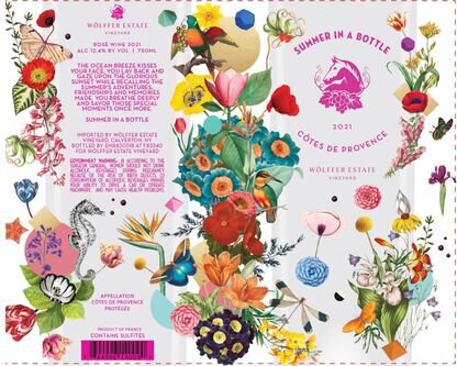 Wolffer Estate Cotes de Provence Summer in a Bottle Rose