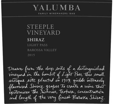 Yalumba Steeple Vineyard Shiraz