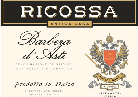 Ricossa Antica Casa Barbera d'Asti DOCG