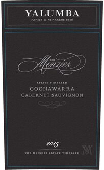 Yalumba Rare & Fine Cabernet Sauvignon The Menzies Estate Vineyard Coonawarra