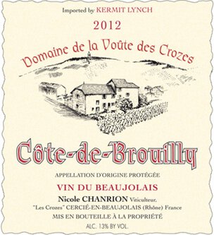 Nicole Chanrion Cote De Brouilly