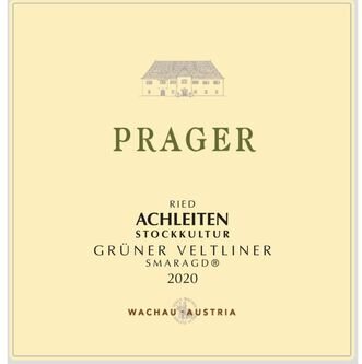Prager Achleiten Gruner Veltliner Stockkultur