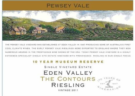 Pewsey Vale 10 Year Museum Reserve The Contours Riesling