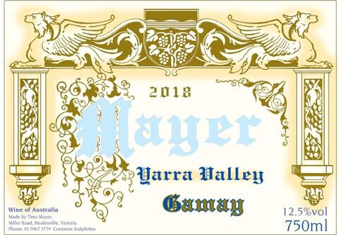 Timo Mayer Gamay Yarra Valley