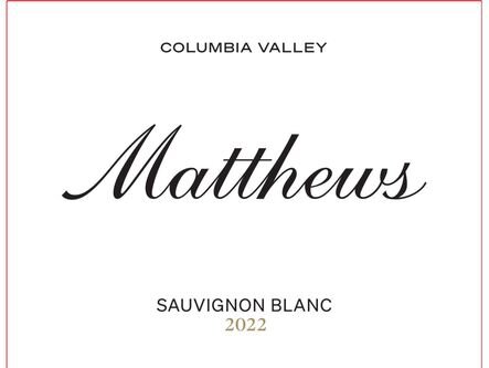 Matthews Winery Sauvignon Blanc Columbia Valley