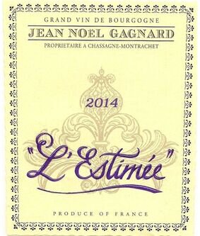 Jean-Noel Gagnard Chassagne-Montrachet Cuvee l'Estimee