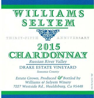 Williams Selyem Drake Estate Vineyard Chardonnay