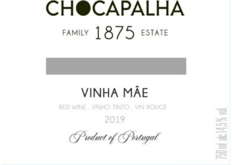 Quinta de Chocapalha Lisboa Vinha Mae Vinho Tinto