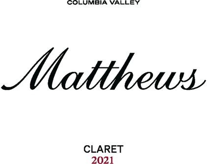 Matthews Winery Claret Columbia Valley