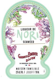 Gabriel Boudier Nori Seaweed Liqueur