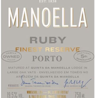 Manoella Ruby Finest Reserve Porto