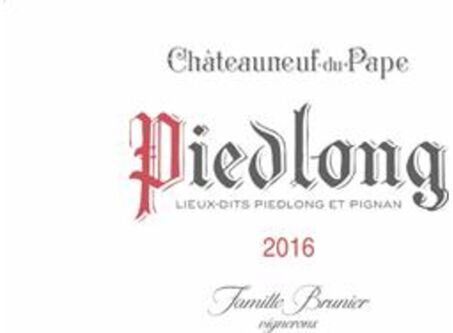 Domaine la Roquete Chateauneuf-du-Pape Piedlong