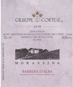 Giuseppe Cortese Barbera d'Alba Morassina