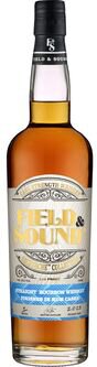 Field and Sound Recherche Collection Cask Strength Straight Bourbon Whiskey Finished In Rum Casks