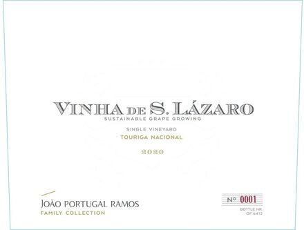Joao Portugal Ramos Alentejo Touriga Nacional Vinha De Sao Lazaro