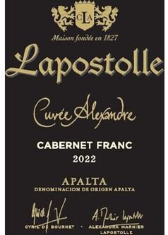 Lapostolle Cabernet Franc Cuvee Alexandre Apalta