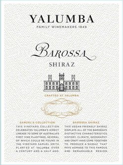Yalumba Samuel's Collection Shiraz Barossa