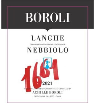 Boroli Langhe Nebbiolo 1661