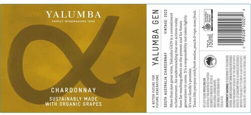 Yalumba Chardonnay Gen South Australia