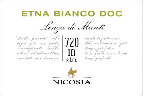 Nicosia Etna Bianco Lenza Di Munti