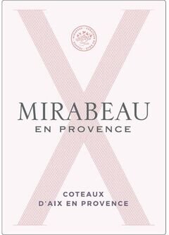 Mirabeau Coteaux d'Aix-en-Provence X Rose