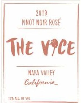 The Vice Pinot Noir Rose Napa Valley