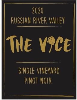 The Vice Pinot Noir Single Vineyard Pinot Bambino Russian River Valley