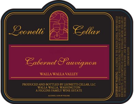 Leonetti Cellar Cabernet Sauvignon Walla Walla Valley