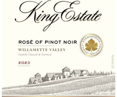 King Estate Rose Of Pinot Noir Willamette Valley