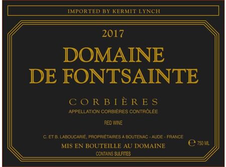 Domaine de Fontsainte Corbieres
