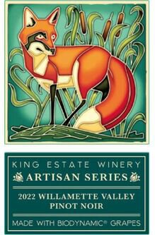 King Estate Artisan Series Pinot Noir Willamette Valley