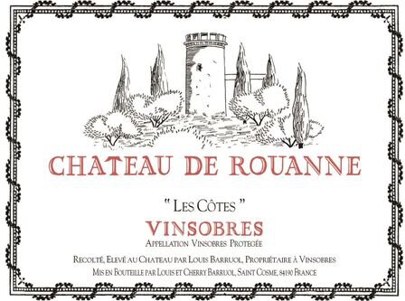 Chateau de Rouanne Vinsobres Les Cotes