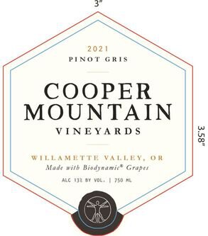 Cooper Mountain Pinot Gris