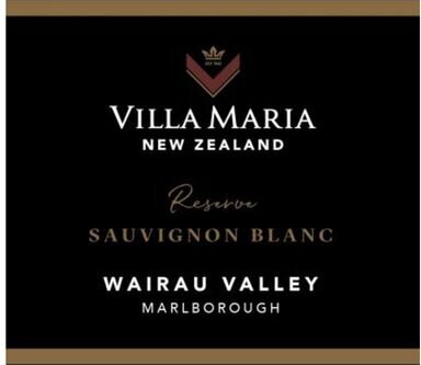 Villa Maria Sauvignon Blanc Reserve Wairau Valley