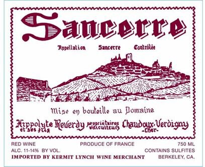 Domaine Hippolyte Reverdy Sancerre Rouge