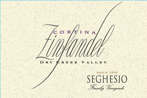 Seghesio Family Vineyards Cortina Zinfandel