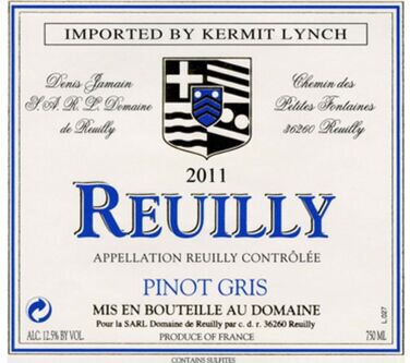 Domaine Reuilly Reuilly Pinot Gris Rose
